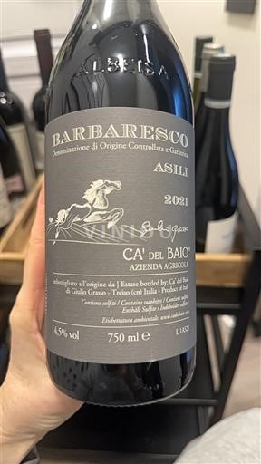 Piemonte Barbaresco Ca' del Baio Asili 2021