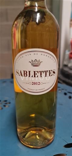 Bordéus Sablettes 2012