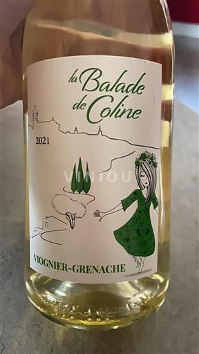 Languedoc a Roussillon Pays d'Oc La Balade de Coline Viognier-Grenache 2021