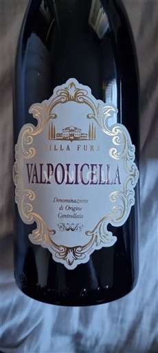 Wines of Veneto Valpolicella Villa Fura 2022