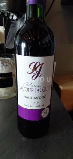 Bordeaux Haut-Médoc Château Lacour Jacquet 2018