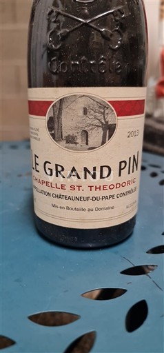 Rhônevallei Châteauneuf-du-Pape Chapelle St. Theodoric Le Grand Pin 2013