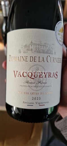 Rhônedalen Vacqueyras Domaine La Curnière 2023