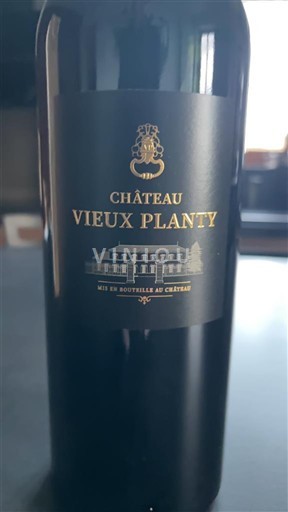Bordeaux Bordeaux Supérieur Château Vieux Planty 2019