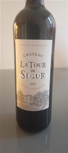 Bordeaux Lussac-saint-émilion Château La Tour de Ségur 2019