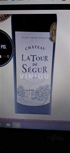 Bordo Лусак-Сент-Емилион Château La Tour de Ségur 2019