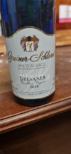 Alsace Greiner-Schleret Sylvaner Vieilles Vignes 2018