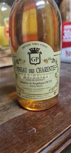 Poitou-Charentes Pineau des Charentes EARL du Ouatéte 2019
