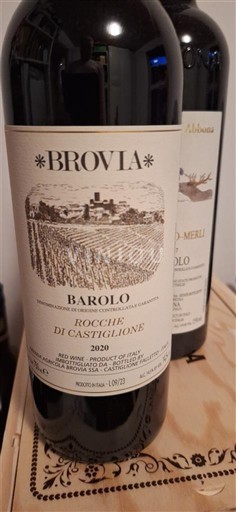Piemonte Barolo Brovia Rocche di Castiglione 2020
