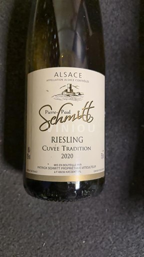 Alsace Pierre-Paul Schmitt Tradition 2020