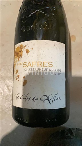 Valle del Ródano Châteauneuf-du-Pape. Le Clos du Caillou Les Safres 2015