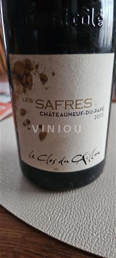 Rhônevallei Châteauneuf-du-Pape Le Clos du Caillou Les Safres 2015