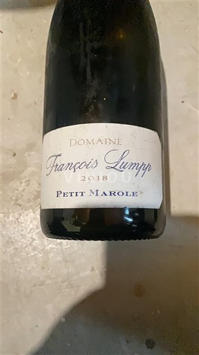 Burgundi Givry Domaine François Lumpp Petit Marole 2018