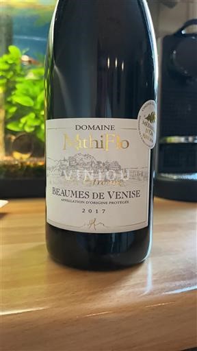 Rhône Valley Beaumes de Venise Domaine MthiFlo 2017