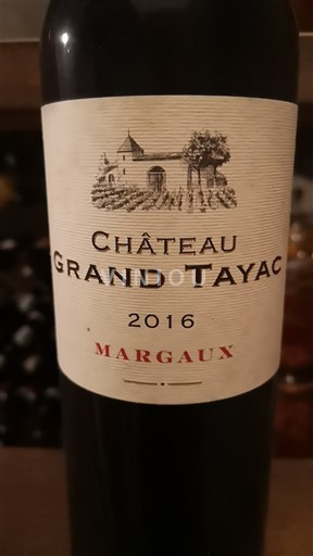 Bordeaux Margaux Château Grand Tayac 2016
