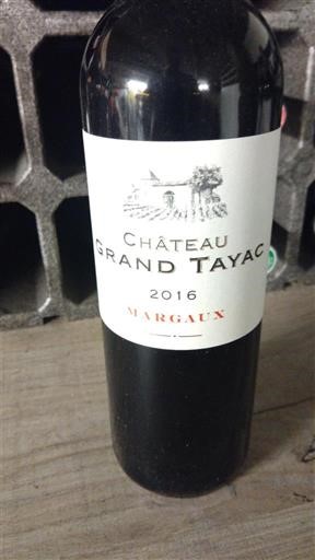 Bordoja Margaux Château Grand Tayac 2016
