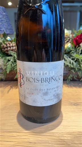 Dolina Loare Coteaux-du-Layon Château Bois-Brinc¸on Le Clos des Savières 2010