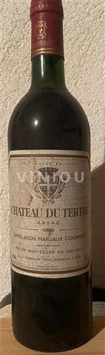 Bordeaux Margaux Château Tertre Cru classé - Arsac 1986