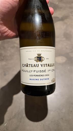 Bourgondië Pouilly-fuissé Premier Cru Château Vitallis Les Perrières 2024