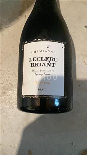 Champaña Champán Leclerc Briant Réserve Sin añada