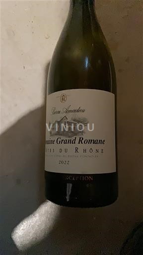 Rhônen laakso Côtes-du-rhône Domaine Pierre Amadieu Domaine Grand Romane Exception 2022