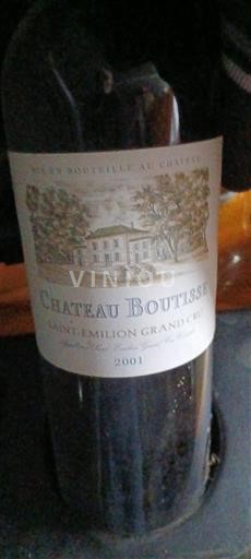 Bordeaux Saint-Émilion Grand Cru Grand Cru Château Boutisse 2001