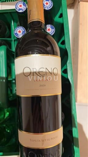 Toscana Không được chỉ định Tenuta Sette Ponti Oreno 2020