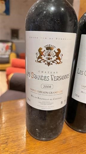 Bordeaux Saint-Émilion Grand Cru Château Les Grandes Versannes 2008