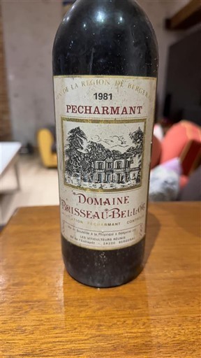 Südwestfrankreich Pécharmant Domaine Brisseau-Belloc 1981