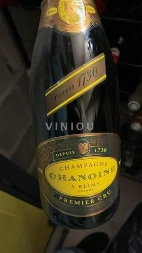 Champaña Champán Premier Cru Chanoine Sin añada