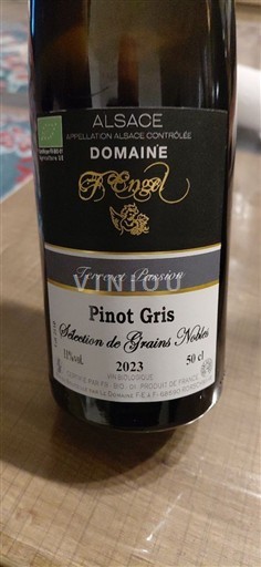 Alsace Sélection de Grains Nobles Domaine Engel Terre et Passion Sélection de Grains Nobles 2023
