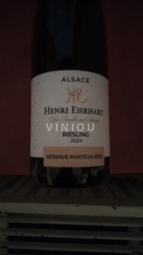 Alsace Riesling Henri Ehrhart Réserve Particulière 2024