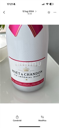 Champagne Sâm-panh Moët & Chandon Ice Impérial Rosé Không niên vụ
