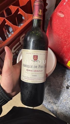 Bordeaux Pessac-Léognan L'Abeille de Fieuzal 1999