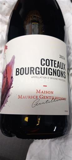 Bourgogne Bourgogne skråninger Maison Maurice Gentilhomme 2024