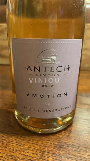 Mousserende wijnen Rosé brut Émotion Antech 2018 Frankrijk Languedoc Limoux AOC