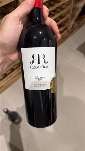 Catalonia Empordà Rigau Ros Reserva 2019
