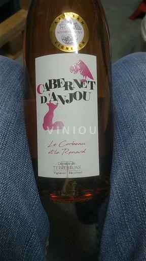 Loirevallei Cabernet d'Anjou Domaine Terrebrune Le Corbeau et le Renard 2023