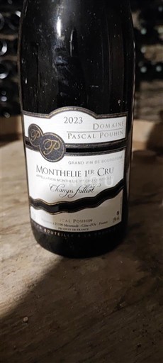 Burgundy Monthélie Premier Cru Domaine Pascal Pouffin Les Champs Fulliot 2023