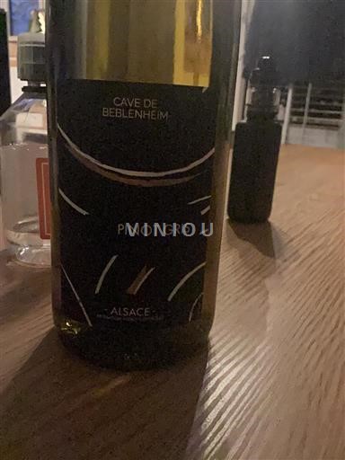 Elzas Pinot grigio Cave de Beblenheim 2023