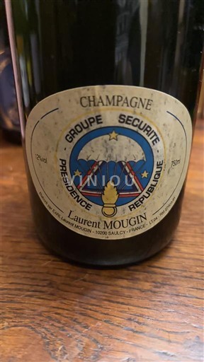 Rượu vang sủi bọt Blanc brut Groupe Sécurité Présidence République Laurent Mougin Non millésimé Pháp Champagne Sâm-panh AOC