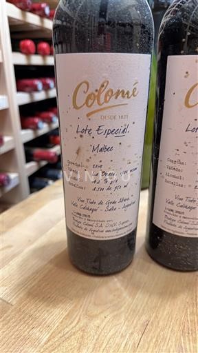 Salta Ikke specificeret Colomé Lote Especial Malbec 2013