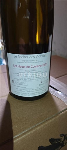 Loiren laakso Montlouis-sur-Loire Le Rocher des Violettes Les hauts de Coulaine 2022