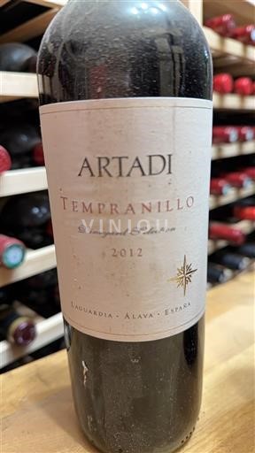 La Rioja Rioja Artadi Vineyard Selection 2012