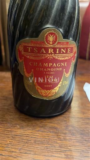 Rượu vang sủi bọt Blanc brut Tête de Cuvée Tsarine Non millésimé Pháp Champagne Sâm-panh AOC