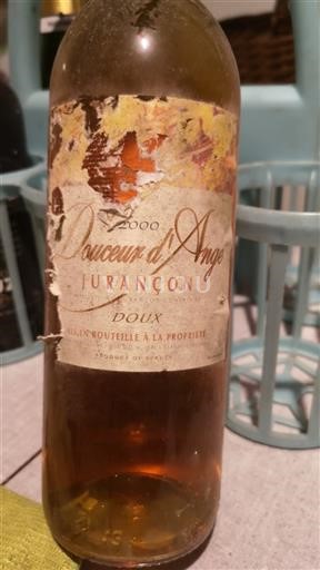 Rượu vang Blanc liquoreux Douceur d'Ange 2000 Pháp Tây Nam Jurançon AOC