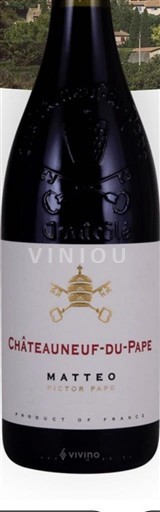 Rhônevallei Châteauneuf-du-Pape Victor Pape Matteo 2021