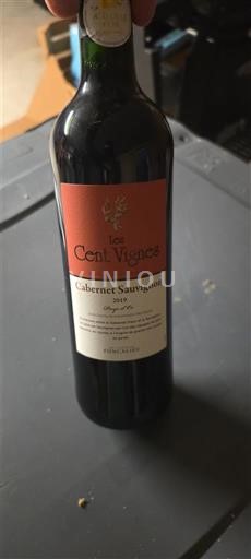 Burgundi Bourgogne Les Cent Vignes Cabernet Sauvignon 2019