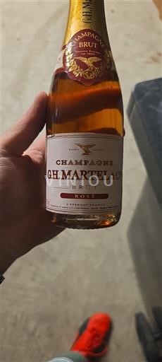 Champagne Šampanské G.H. Martel & Co Brut Rosé Neročník