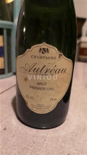 Šumivá vína Blanc brut Brut Premier Cru Autréau de Champillon Non millésimé Francie Champagne Šampanské AOC Premier Cru